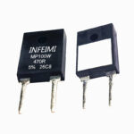 MP100W  Ceramic non-inductive thick film resistor - MP100W High-power Non-inductive Resistors - duncha.zhzhgk.com